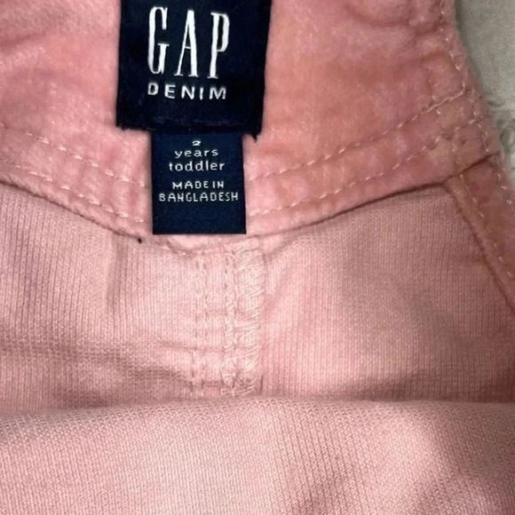 Gap Toddler Velvet Flutter Overalls - Picture 3 of 4